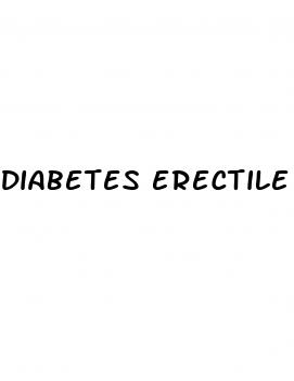 diabetes erectile dysfunction age