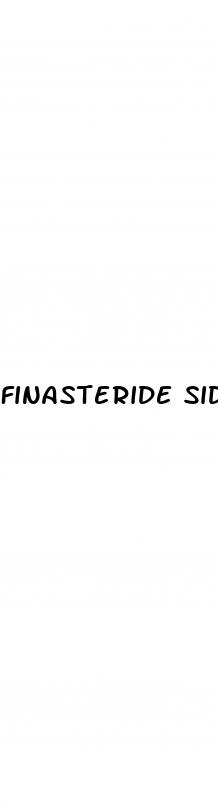 finasteride side effects erectile dysfunction