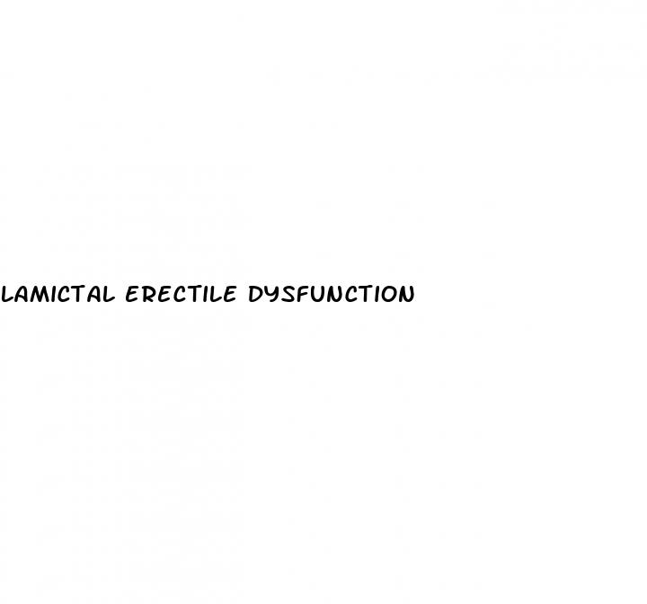 lamictal erectile dysfunction