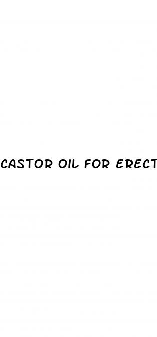 castor oil for erectile dysfunction
