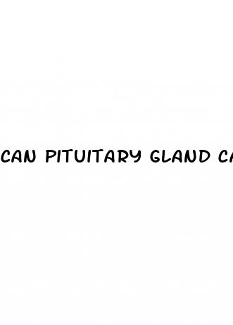 can pituitary gland cause erectile dysfunction