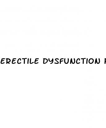 erectile dysfunction prescription