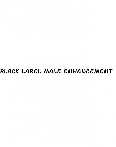 black label male enhancement