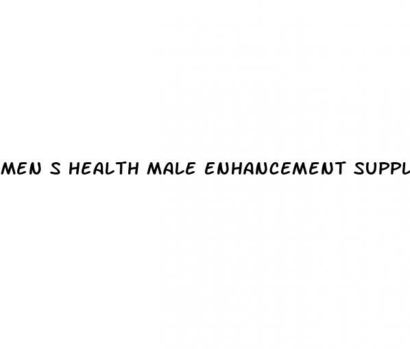 men s health male enhancement supplements