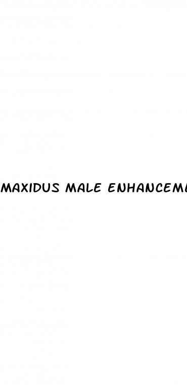 maxidus male enhancement