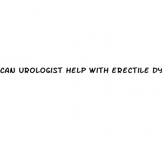 can urologist help with erectile dysfunction