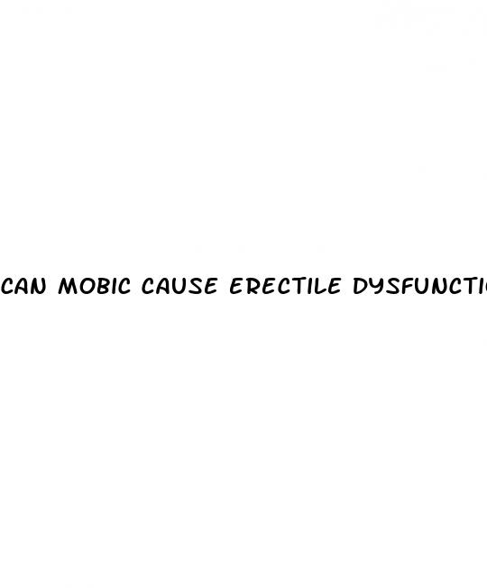 can mobic cause erectile dysfunction