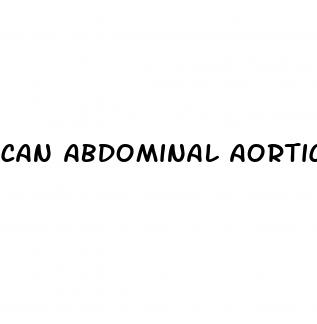 can abdominal aortic aneurysm cause erectile dysfunction