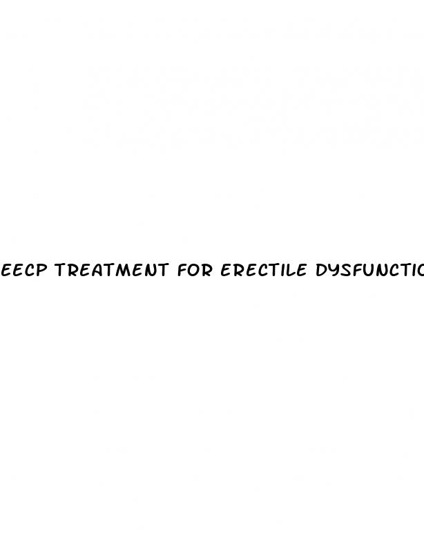 eecp treatment for erectile dysfunction