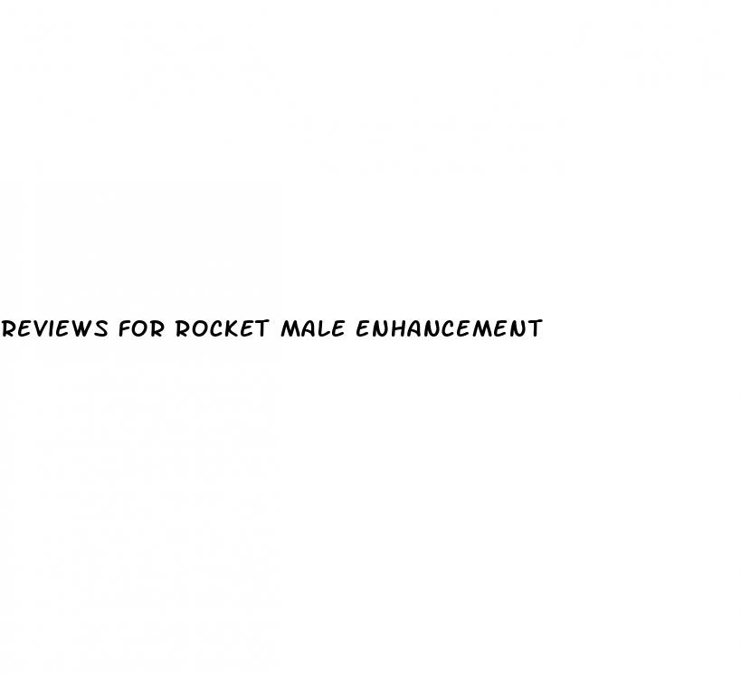 reviews for rocket male enhancement