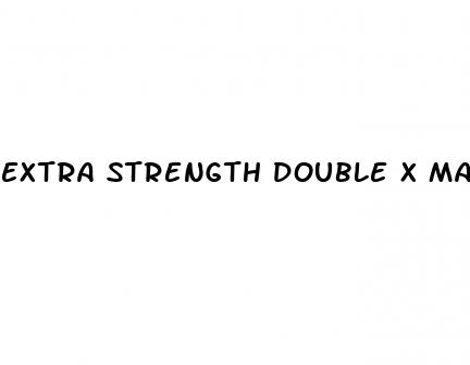 extra strength double x male enhancement support