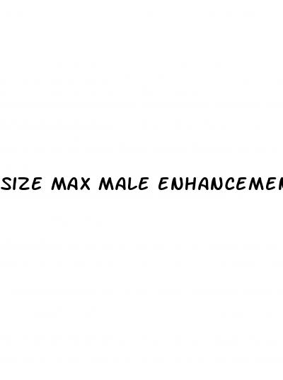 size max male enhancement formula
