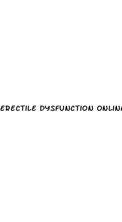erectile dysfunction online prescription