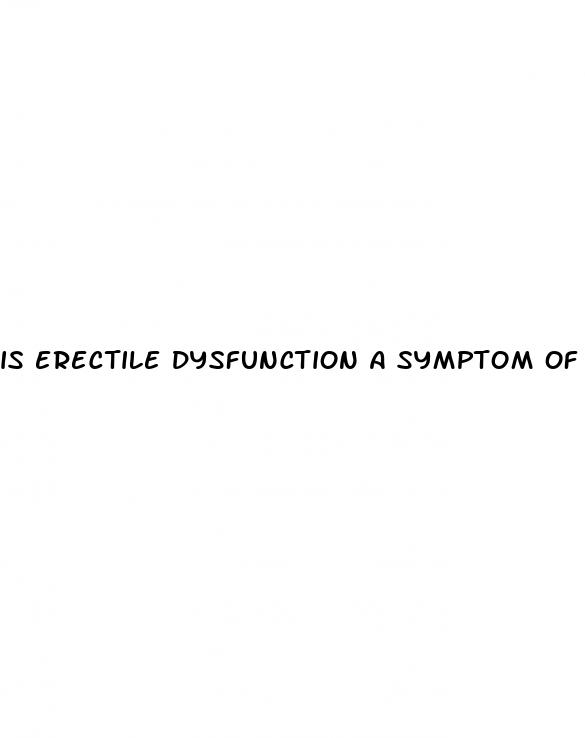 is erectile dysfunction a symptom of prostate cancer