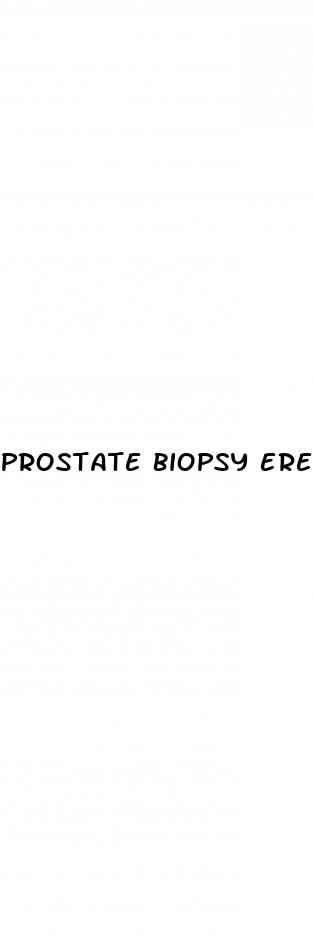 prostate biopsy erectile dysfunction