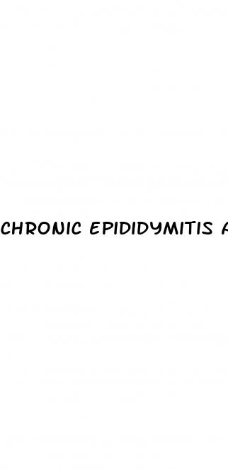 chronic epididymitis and erectile dysfunction