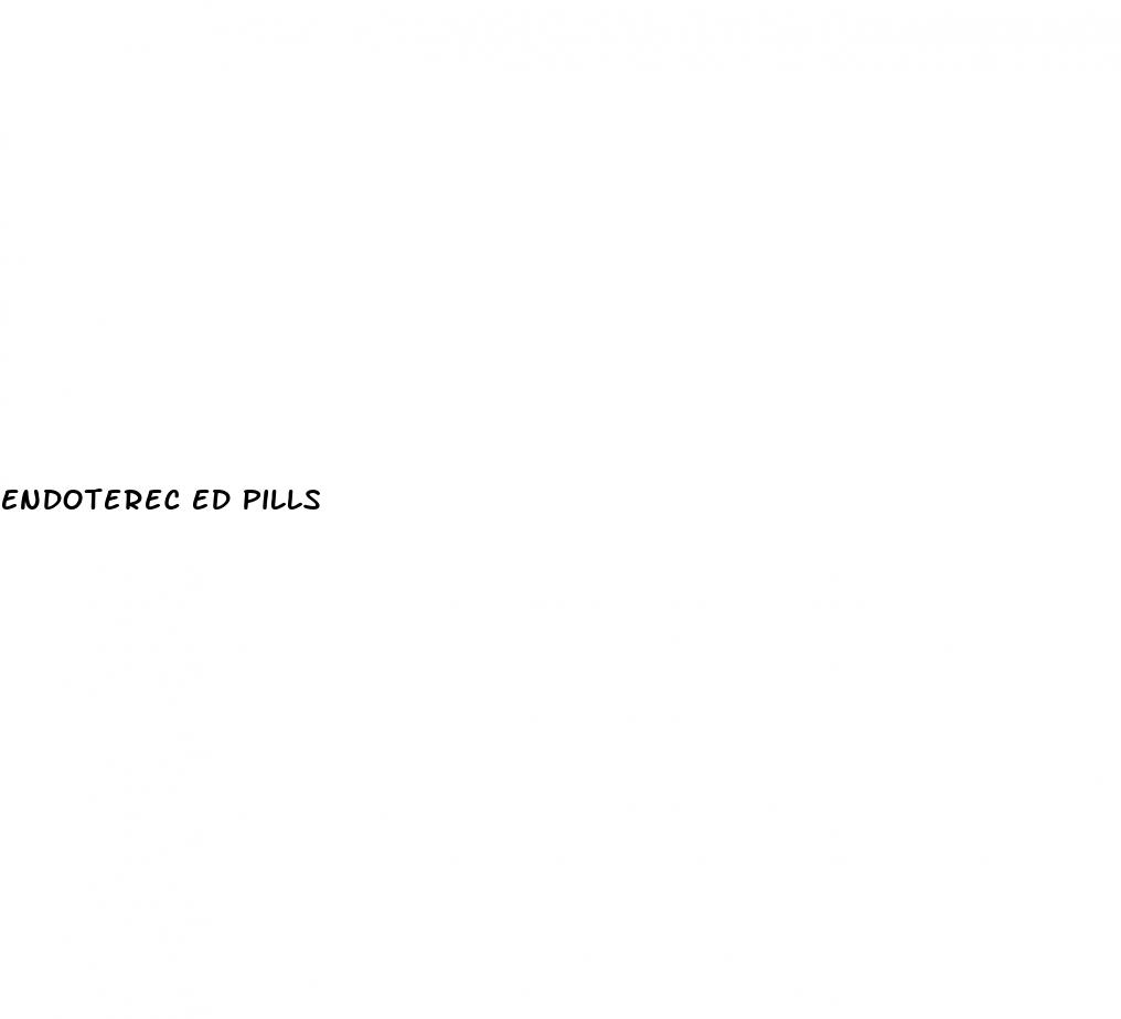 endoterec ed pills