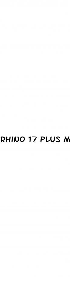 rhino 17 plus male enhancement pills