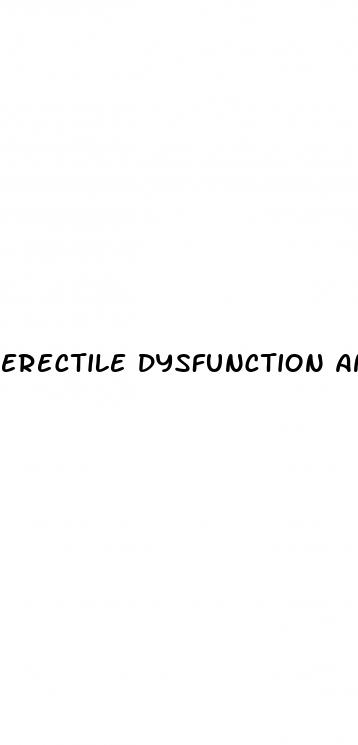 erectile dysfunction and testosterone levels
