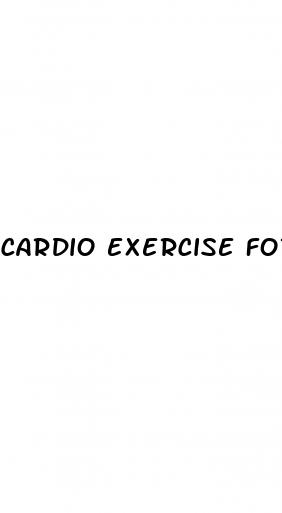cardio exercise for erectile dysfunction