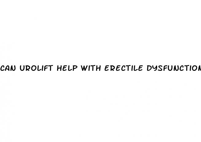 can urolift help with erectile dysfunction