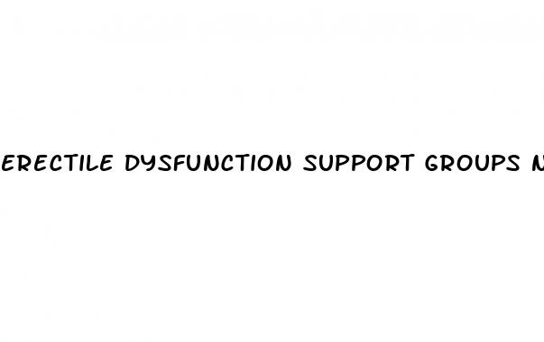 erectile dysfunction support groups near me