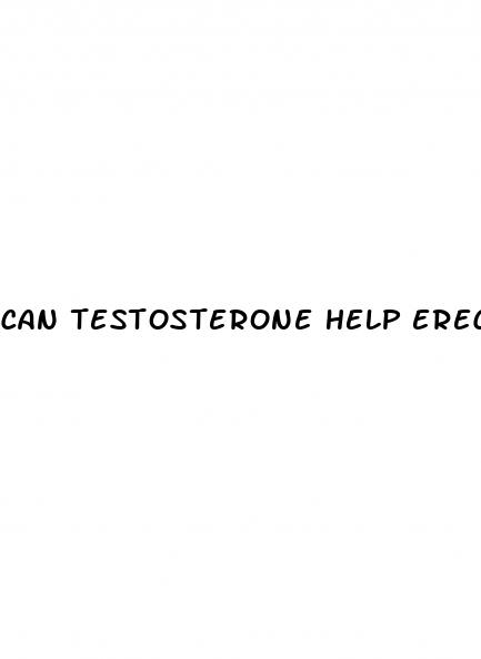 can testosterone help erectile dysfunction
