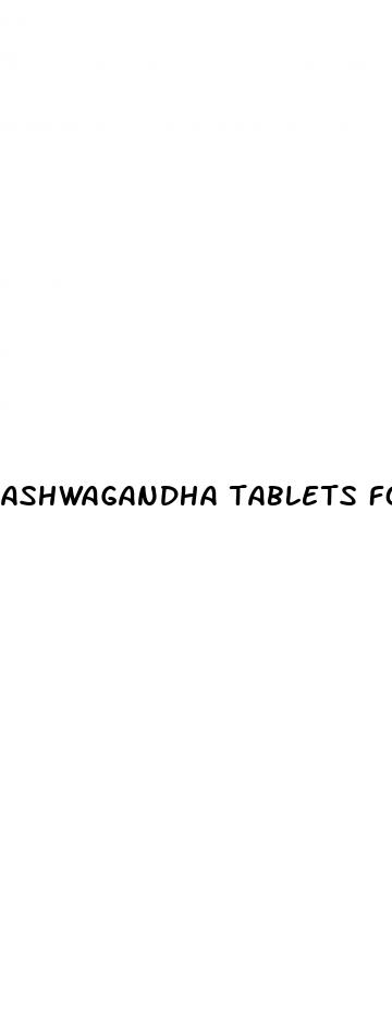 ashwagandha tablets for erectile dysfunction