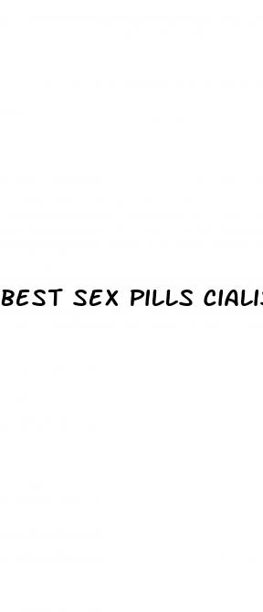 best sex pills cialis