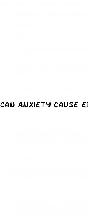 can anxiety cause erectile dysfunction