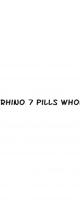 rhino 7 pills wholesale