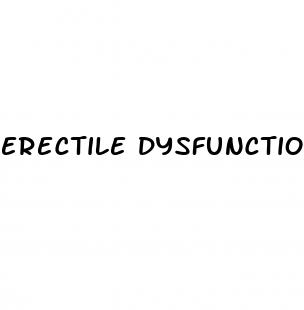 erectile dysfunction symptoms nhs