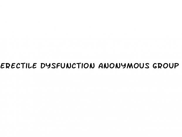 erectile dysfunction anonymous group psychotherapy