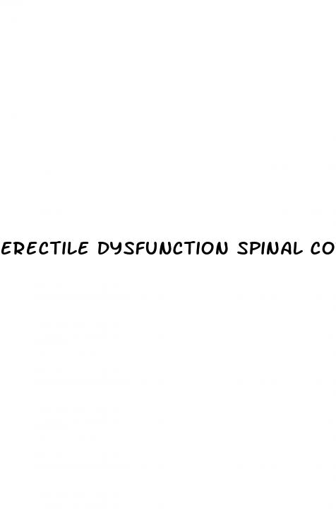 erectile dysfunction spinal cord compression