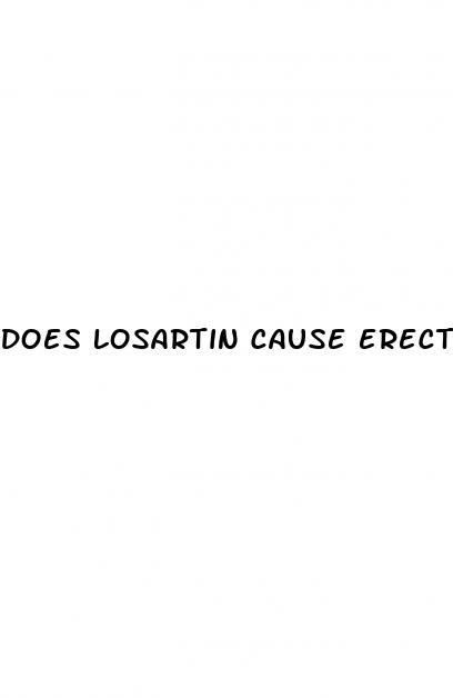 does losartin cause erectile dysfunction