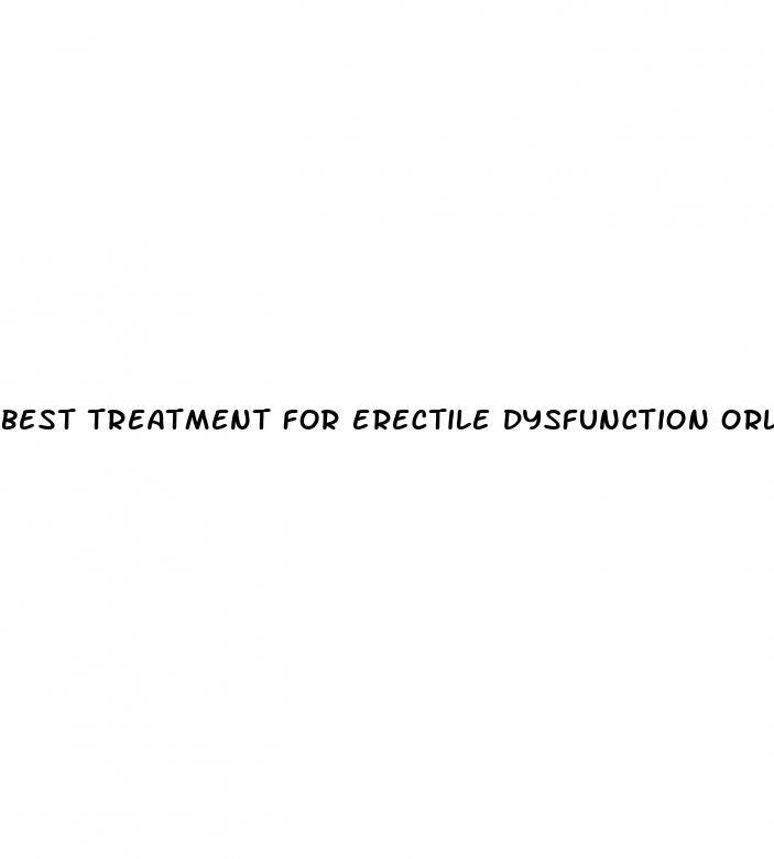 best treatment for erectile dysfunction orlando