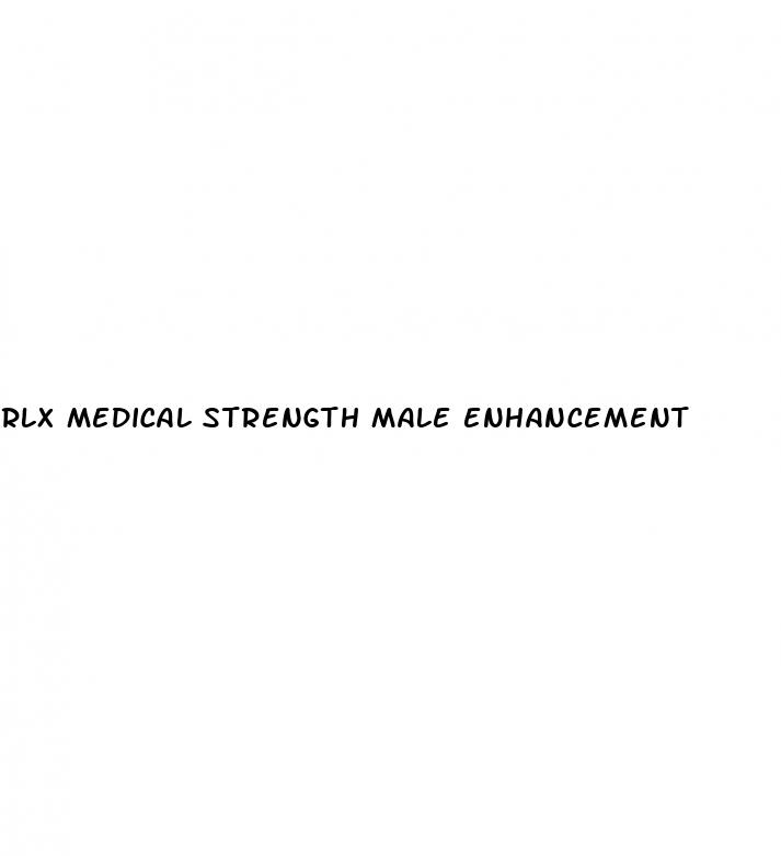 rlx medical strength male enhancement