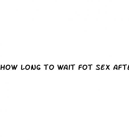 how long to wait fot sex after ph balanace pill