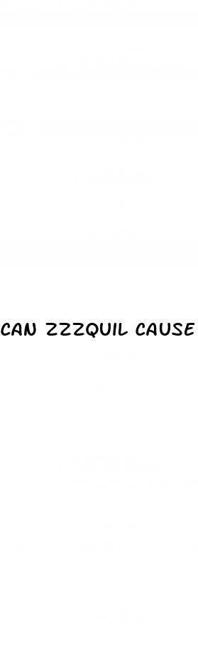 can zzzquil cause erectile dysfunction