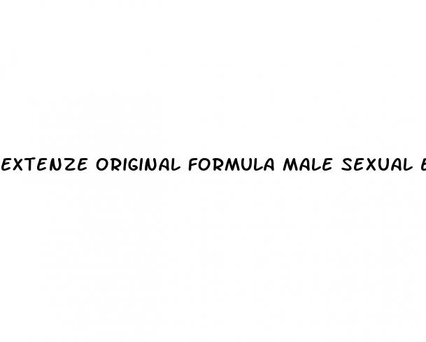 extenze original formula male sexual enhancement
