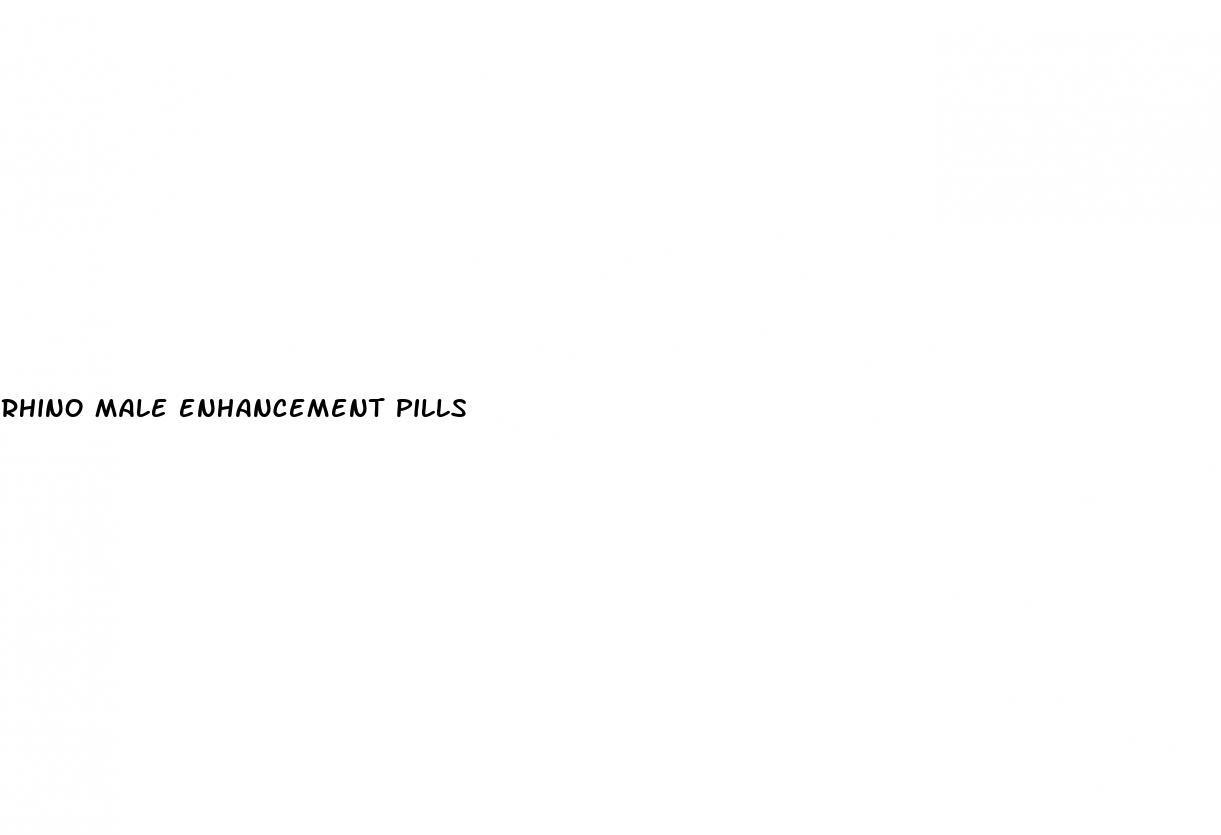 rhino male enhancement pills