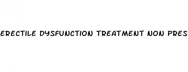 erectile dysfunction treatment non prescription