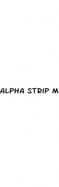 alpha strip male enhancement ingredients list