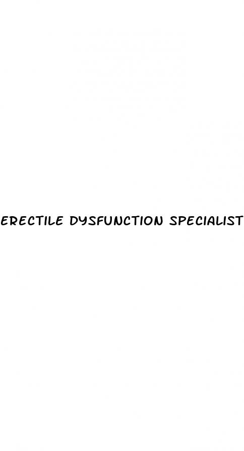 erectile dysfunction specialist