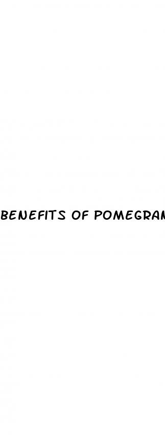benefits of pomegranate erectile dysfunction