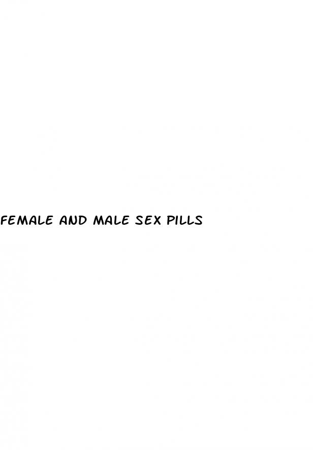 female and male sex pills