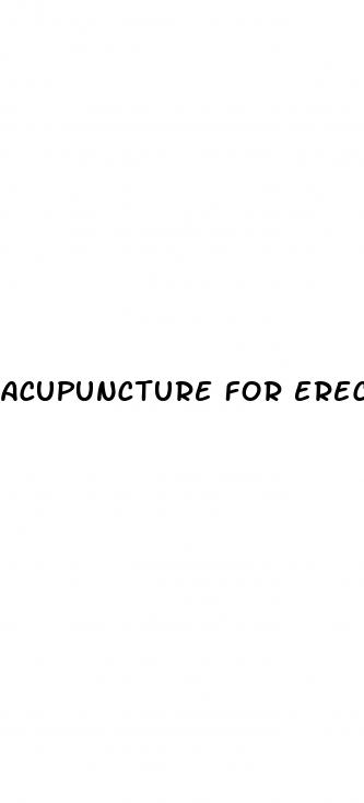 acupuncture for erectile dysfunction reviews