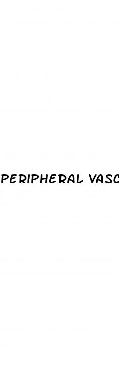 peripheral vascular disease and erectile dysfunction