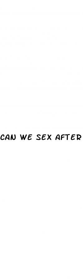 can we sex after taking i pill