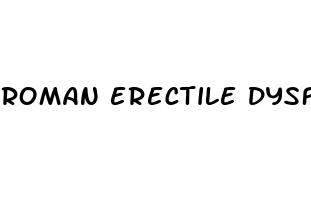 roman erectile dysfunction pills